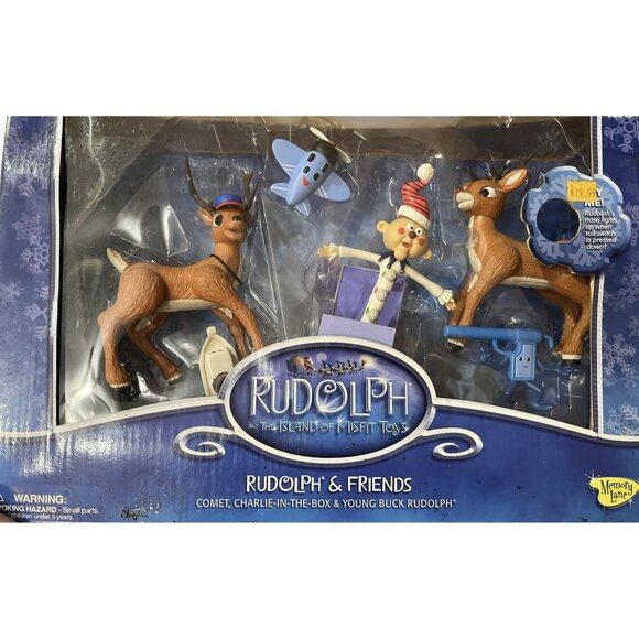 Memory Lane Rudolph & the Island of Misfit Toys Rudolph & Friends Comet Charlie - Picture 1 of 7